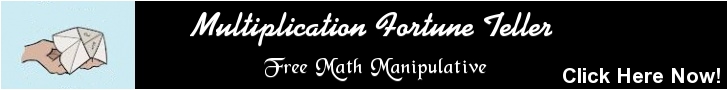 Multiplication Fortune Teller