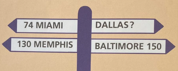 Distance to Dallas