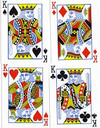 kings playing cards