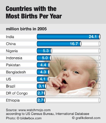 most births in one year