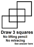 draw 3 squares