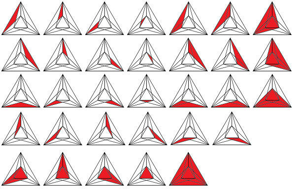32 triangles