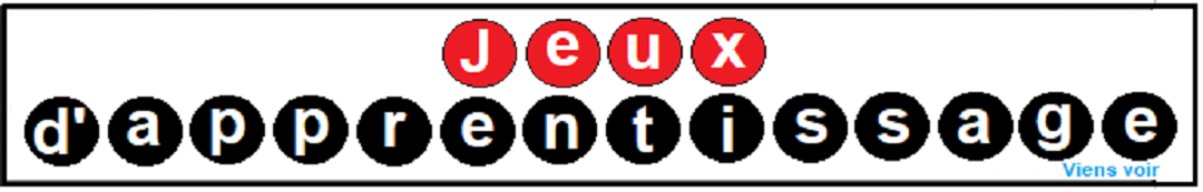 Jeux d'apprentissage