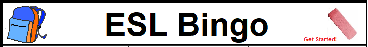 ESL Bingo