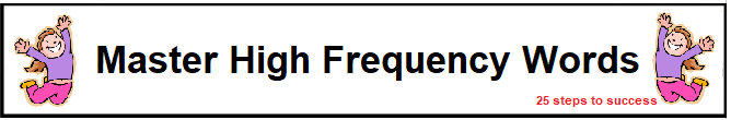 High Frequency Words