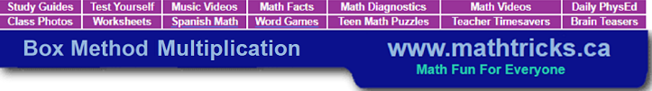 Box Method Multiplication Banner