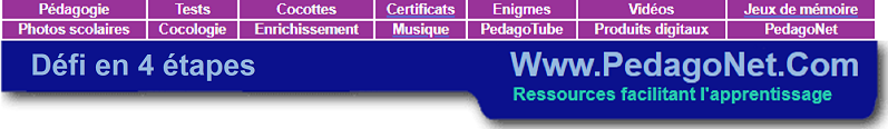 Utilise 4 etapes