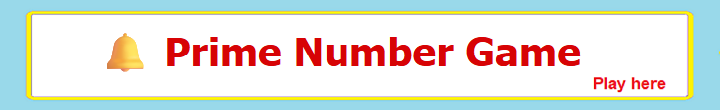 Prime Number Game