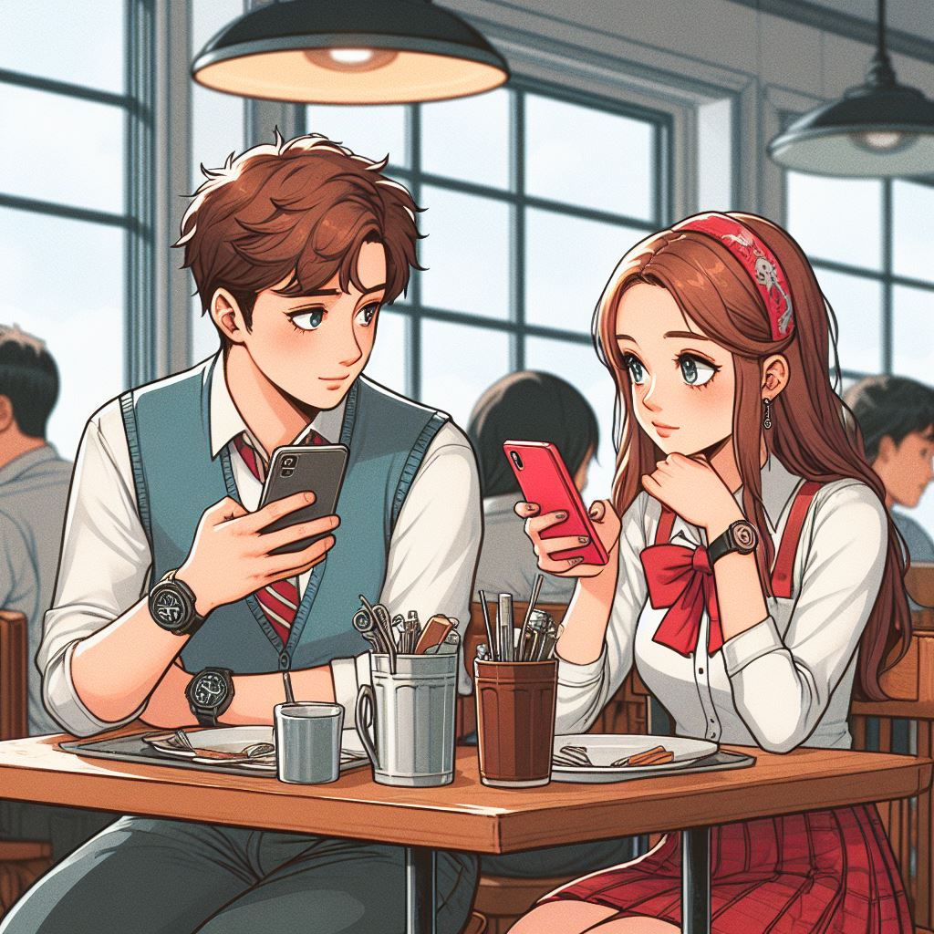 Put away the cell phone