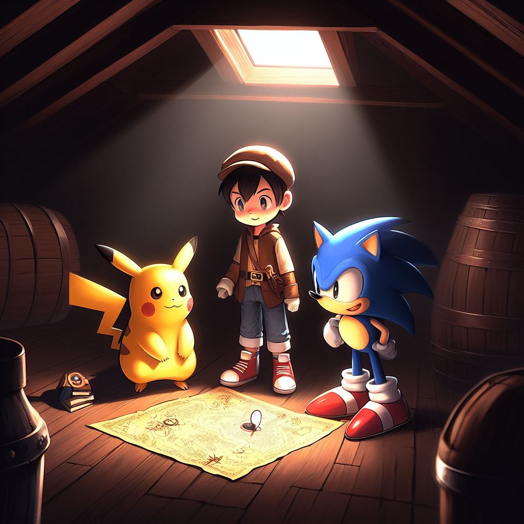 Puzzle of the three peaks