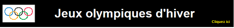 Olympique d'hiver