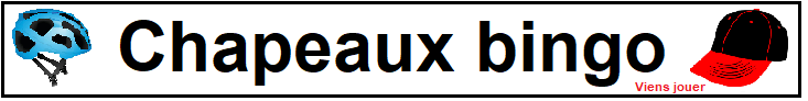Chapeaux bingo
