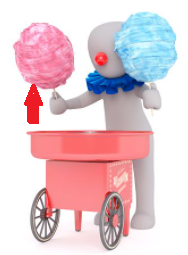 la barbe &agrave; papa