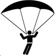 parachuting