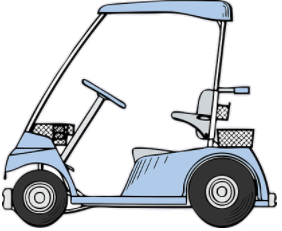 voiturette de golf