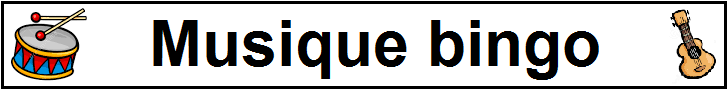 Musique bingo