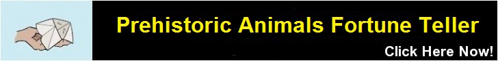 Prehistoric Animals  Fortune Teller