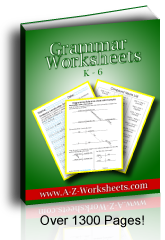 Grammar worksheets