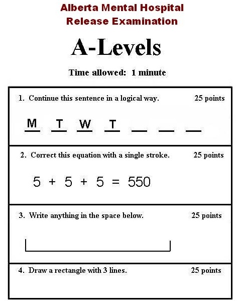 Alberta Hospital Test