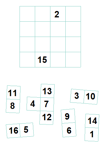 Jigsaw Magic Square