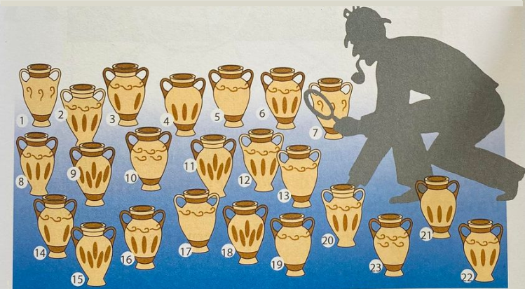 Twenty three urns