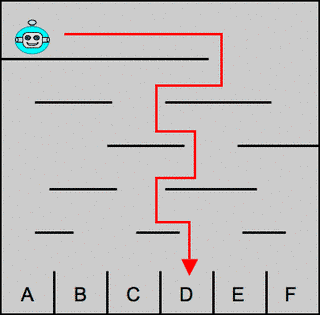 free falling robot
