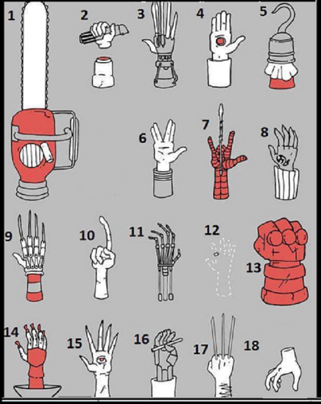 Spooky Hands Silhouettes