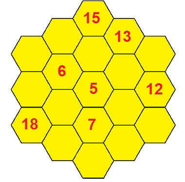 Hexagone magique