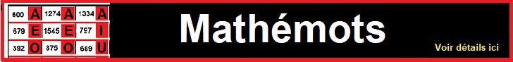 Math&eacute;mots