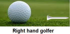 Left hand golfer