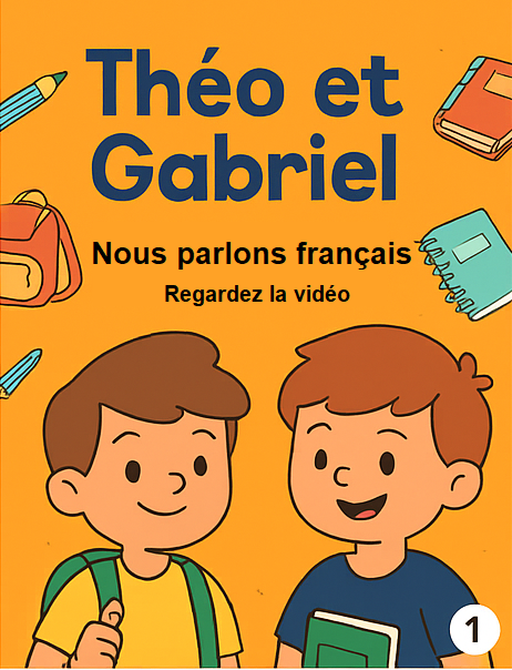 Regardez la video de Theo et Gabriel