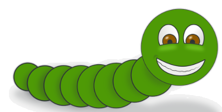 green worm