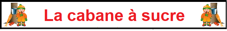 Cabane &agrave; sucre