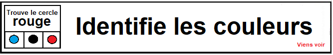 Identifie les couleurs