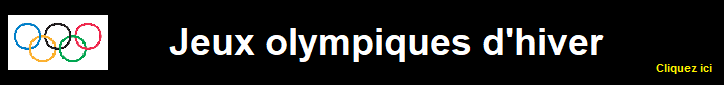 Jeux olympiques d'hiver