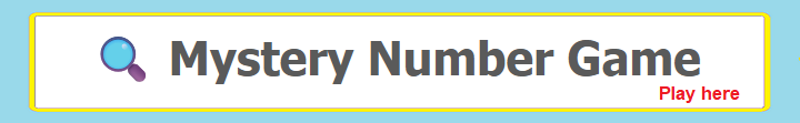 Mystery Number Game
