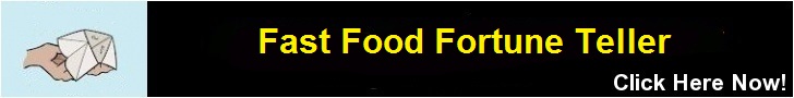 Fast Food Fortune Teller